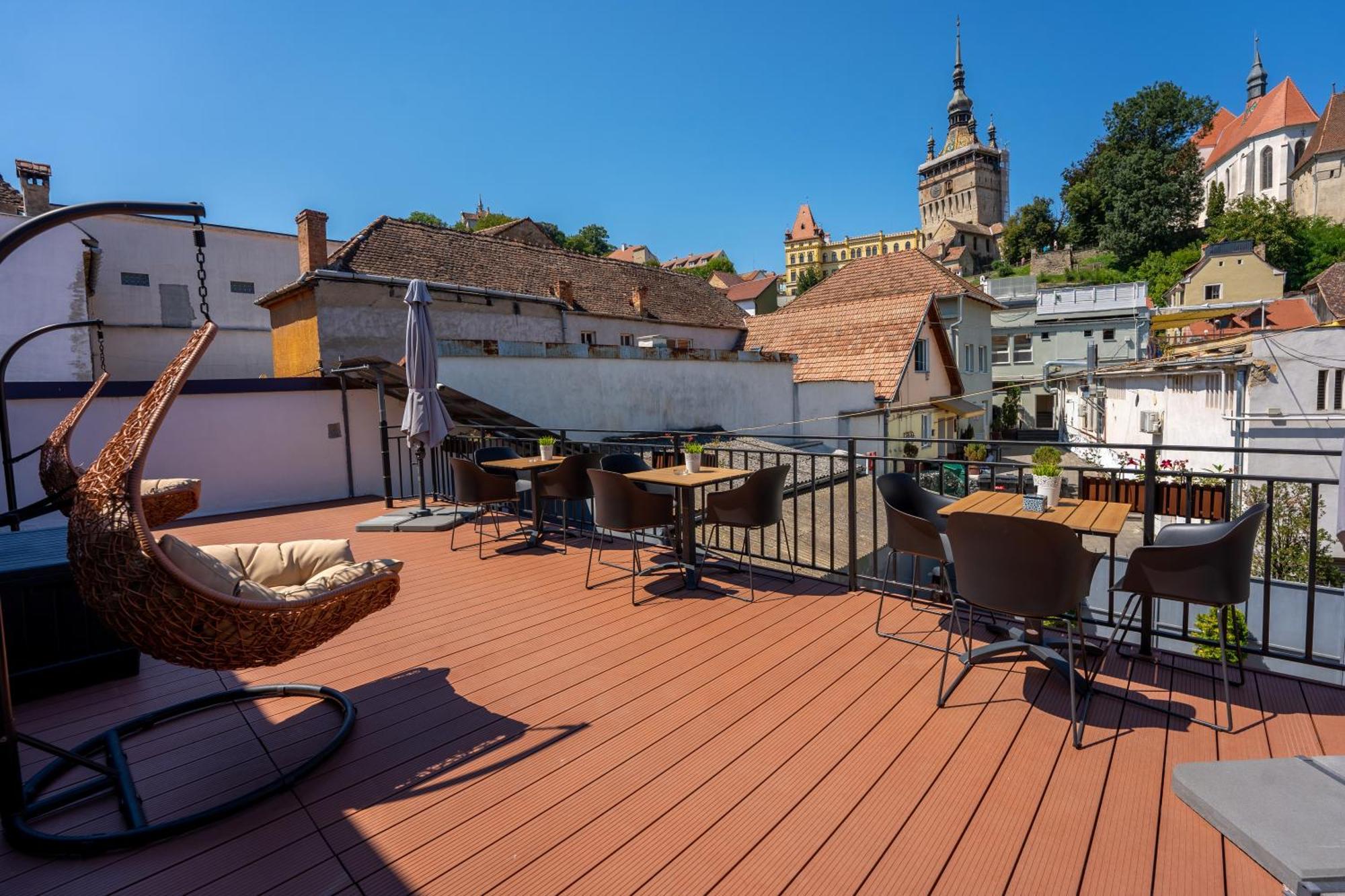 Central Amelie Accommodation Sighisoara Luaran gambar